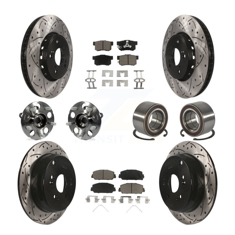 Transit Auto KBB-128252 Wheel Bearing for 2013-2016 Acura RDX - Front and Rear product image