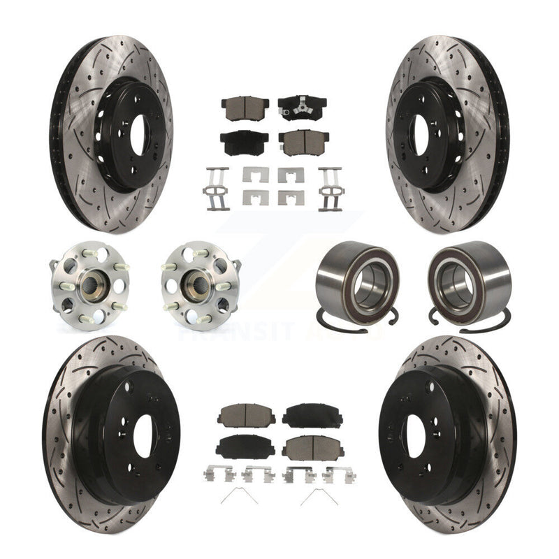 Transit Auto KBB-128254 Wheel Bearing for 2017-2018 Acura RDX - Front and Rear product image