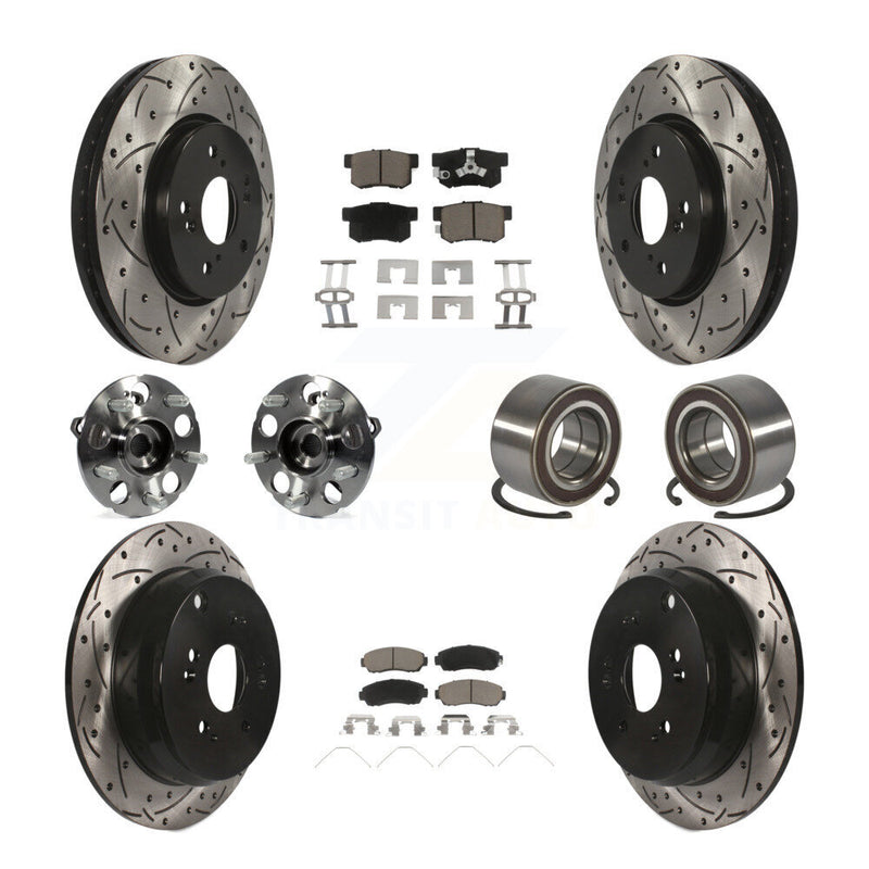 Transit Auto KBB-128255 Wheel Bearing for 2012-2016 Honda CR-V - Front and Rear product image