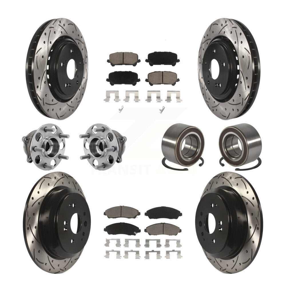 Transit Auto KBB-128259 Wheel Bearing for 2014-2016 Acura MDX - Front and Rear product image