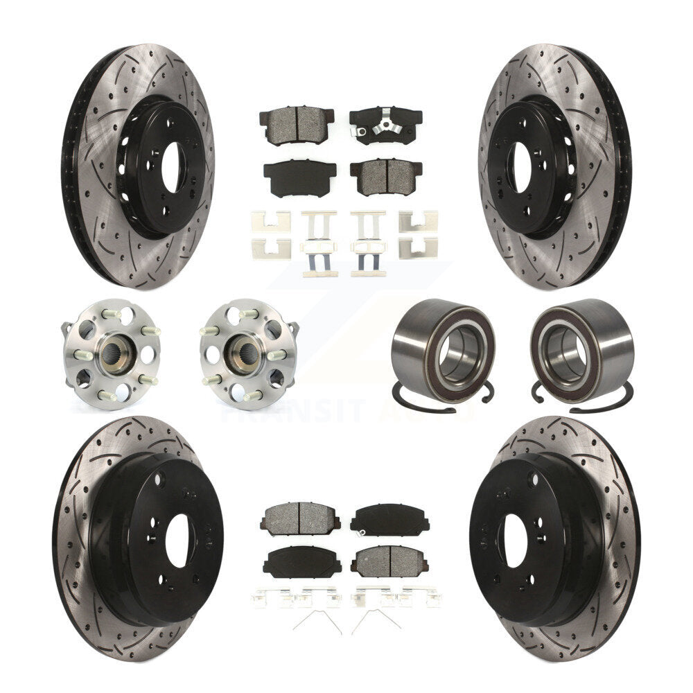 Transit Auto KBB-128267 Wheel Bearing for 2017-2018 Acura RDX - Front and Rear product image