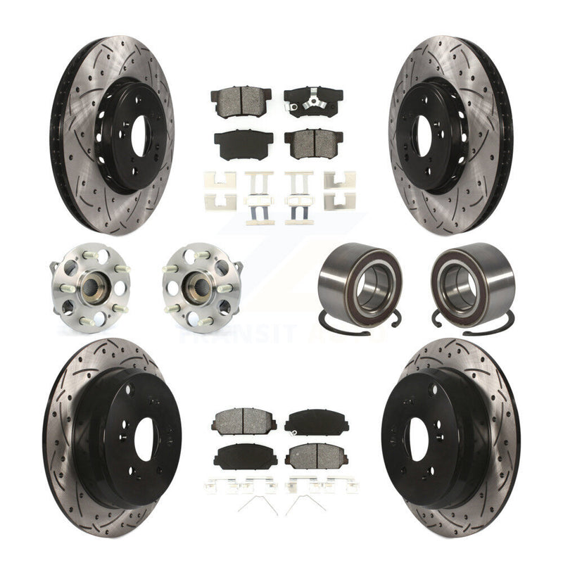 Transit Auto KBB-128267 Wheel Bearing for 2017-2018 Acura RDX - Front and Rear product image