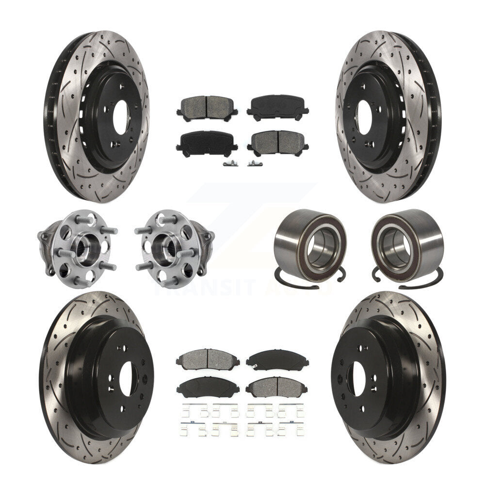 Transit Auto KBB-128268 Wheel Bearing for 2014-2016 Acura MDX - Front and Rear product image