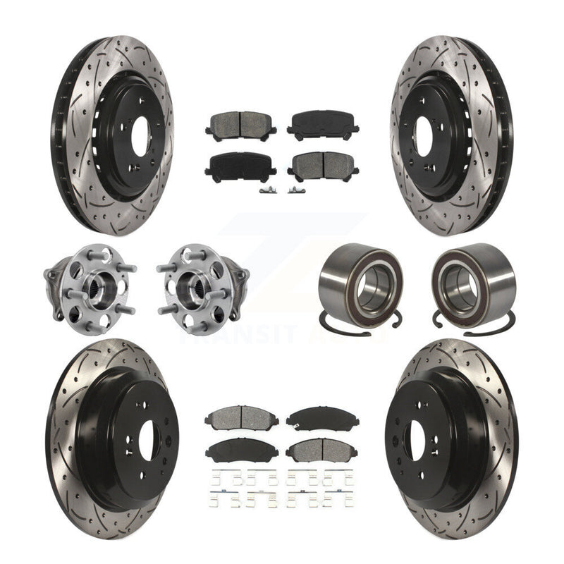 Transit Auto KBB-128268 Wheel Bearing for 2014-2016 Acura MDX - Front and Rear product image