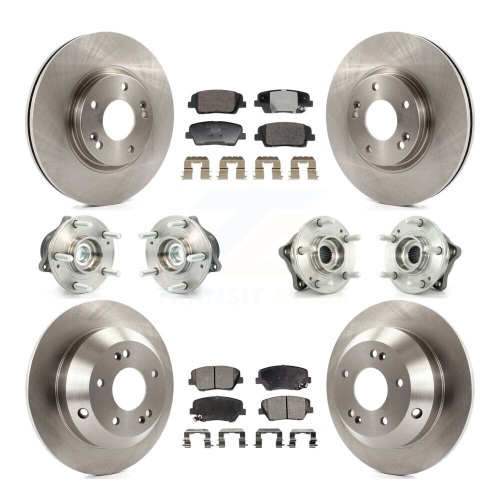 Transit Auto KBB-128351 Wheel Bearing and Hub Assembly for 2010-2013 Kia Sorento, Hyundai Santa Fe - Front and Rear product image