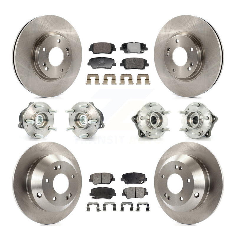 Transit Auto KBB-128351 Wheel Bearing and Hub Assembly for 2010-2013 Kia Sorento, Hyundai Santa Fe - Front and Rear product image
