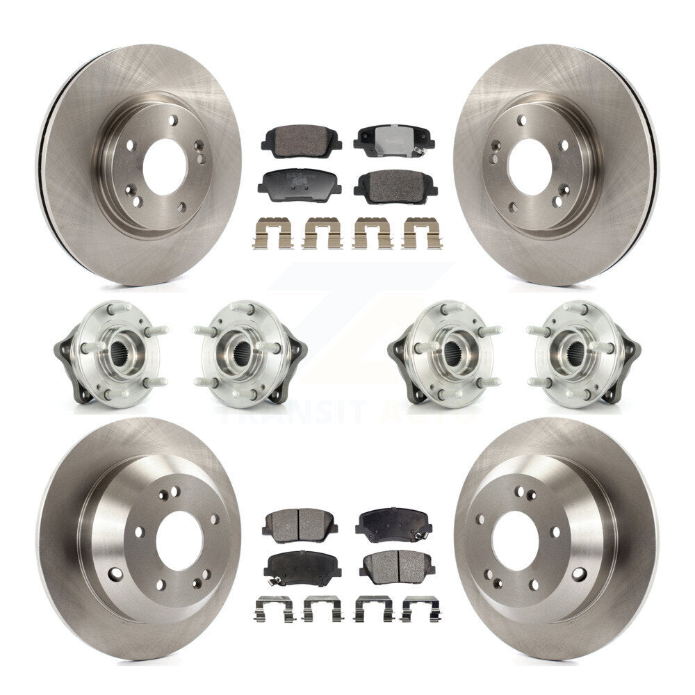 Transit Auto KBB-128352 Wheel Bearing and Hub Assembly for 2010-2013 Kia Sorento, Hyundai Santa Fe - Front and Rear product image