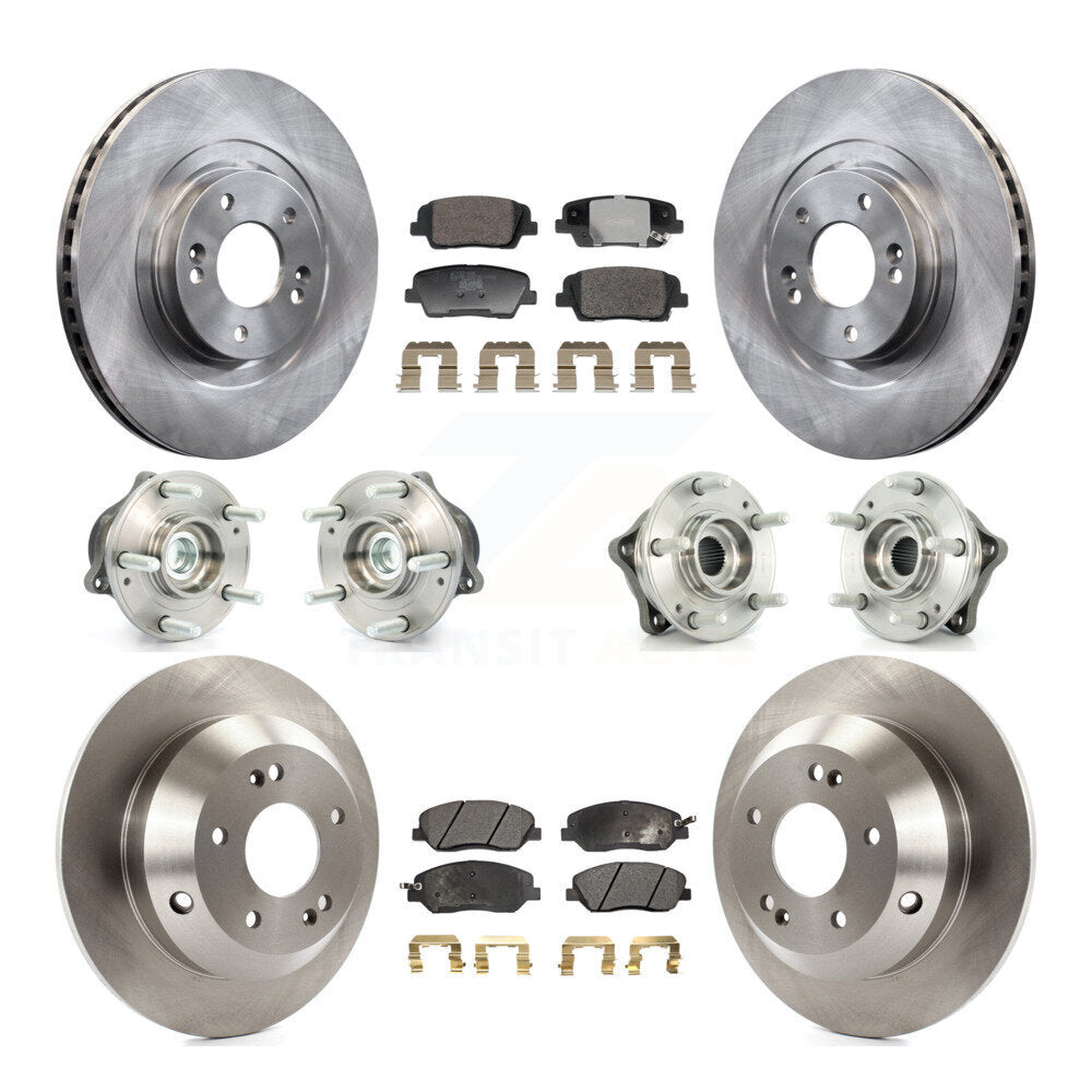 Transit Auto KBB-128353 Wheel Bearing and Hub Assembly for 2013-2015 Hyundai Santa Fe, Hyundai Santa Fe XL - Front and Rear product image