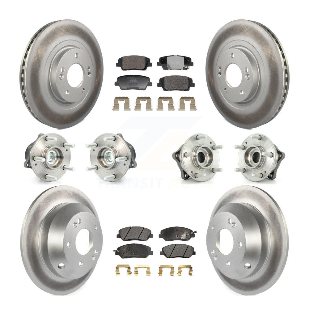 Transit Auto KBB-128376 Wheel Bearing and Hub Assembly for 2013-2015 Hyundai Santa Fe, Hyundai Santa Fe XL - Front and Rear product image