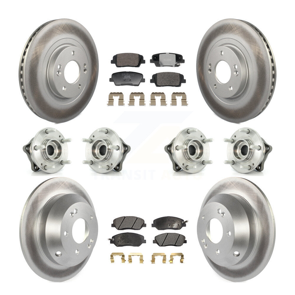 Transit Auto KBB-128377 Wheel Bearing and Hub Assembly for 2013-2015 Hyundai Santa Fe, Hyundai Santa Fe XL - Front and Rear product image