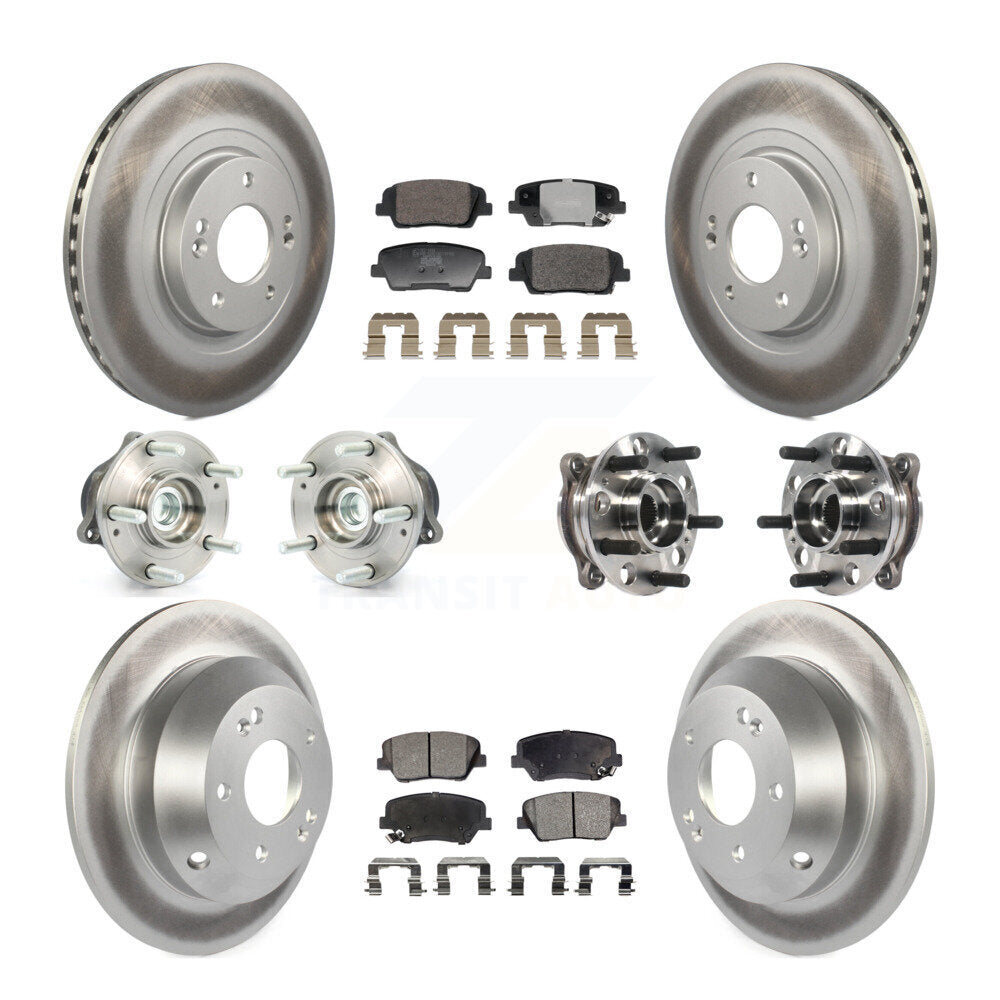 Transit Auto KBB-128382 Wheel Bearing and Hub Assembly for 2015-2016 Hyundai Santa Fe Sport - Front and Rear product image