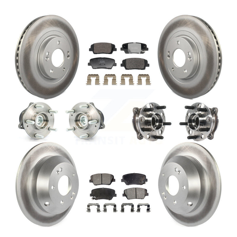 Transit Auto KBB-128382 Wheel Bearing and Hub Assembly for 2015-2016 Hyundai Santa Fe Sport - Front and Rear product image