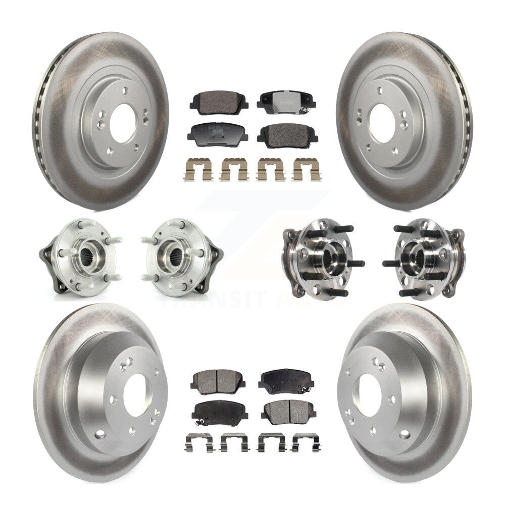 Transit Auto KBB-128383 Wheel Bearing and Hub Assembly for 2015-2016 Hyundai Santa Fe Sport - Front and Rear product image