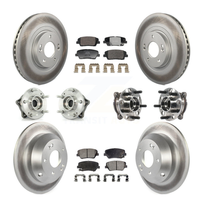 Transit Auto KBB-128383 Wheel Bearing and Hub Assembly for 2015-2016 Hyundai Santa Fe Sport - Front and Rear product image