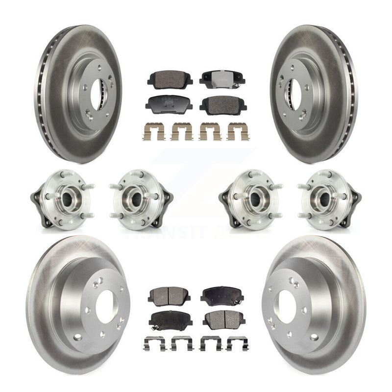 Transit Auto KBB-128385 Wheel Bearing and Hub Assembly for 2010-2013 Kia Sorento, Hyundai Santa Fe - Front and Rear product image