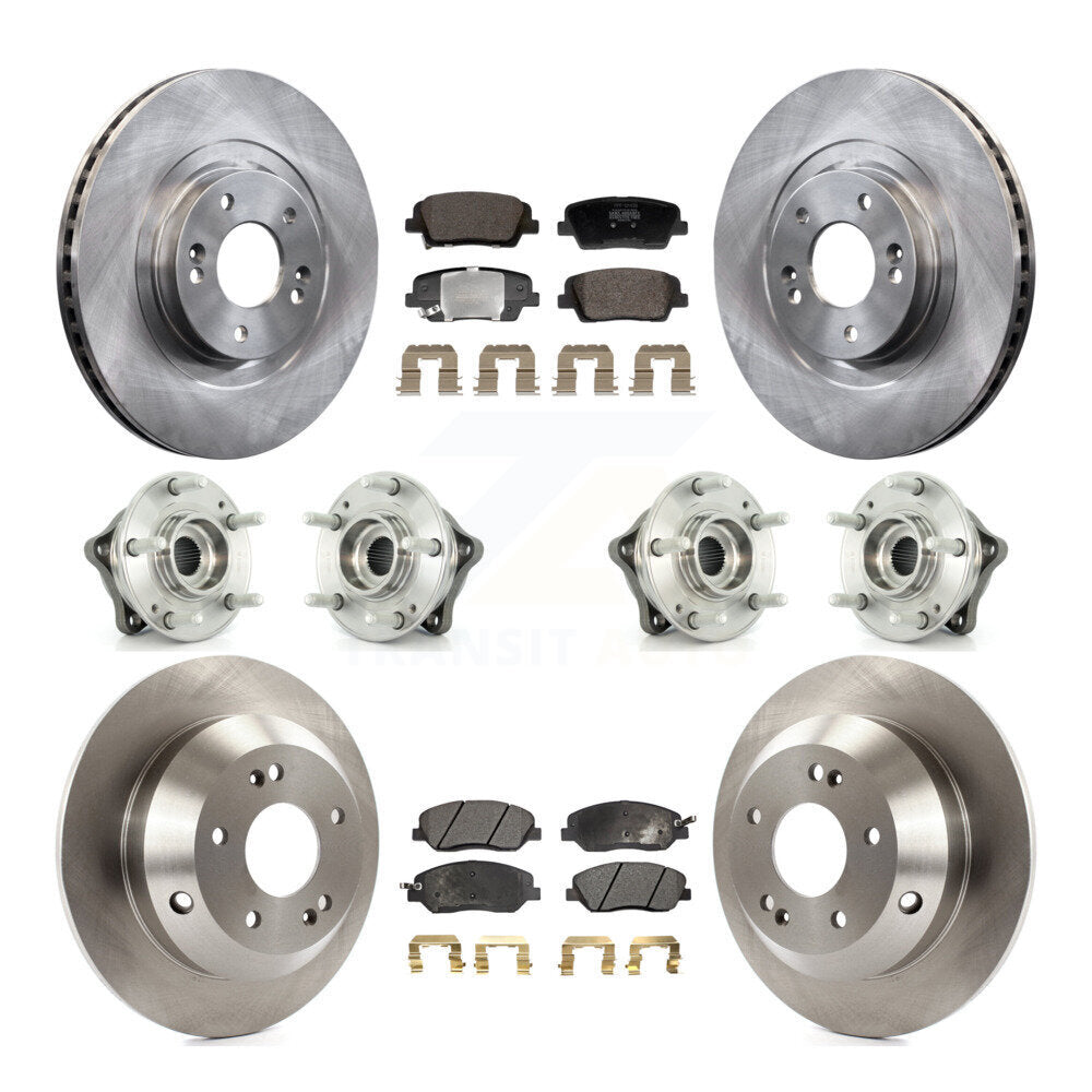 Transit Auto KBB-128420 Wheel Bearing and Hub Assembly for 2013-2015 Hyundai Santa Fe, Hyundai Santa Fe XL - Front and Rear product image