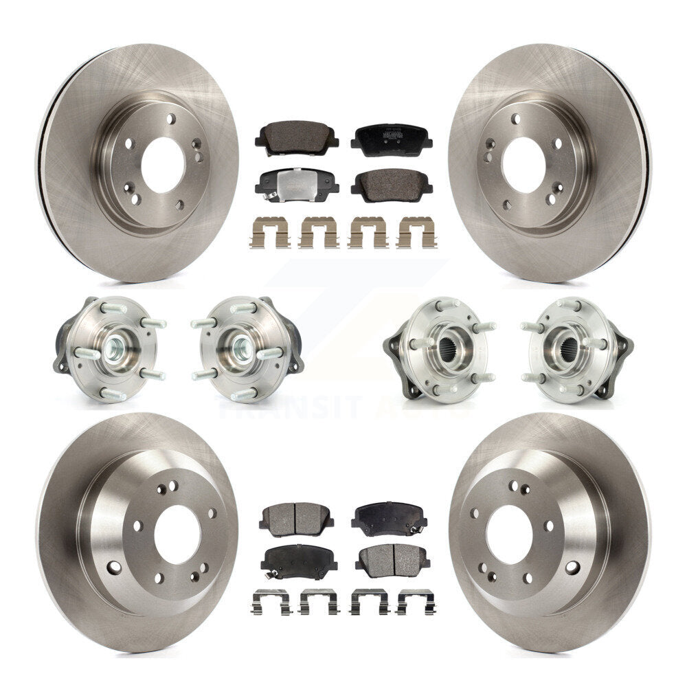 Transit Auto KBB-128423 Wheel Bearing and Hub Assembly for 2010-2013 Kia Sorento, Hyundai Santa Fe - Front and Rear product image