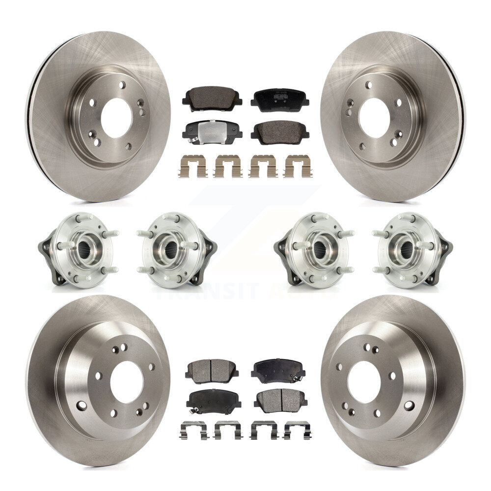 Transit Auto KBB-128424 Wheel Bearing and Hub Assembly for 2010-2013 Kia Sorento, Hyundai Santa Fe - Front and Rear product image