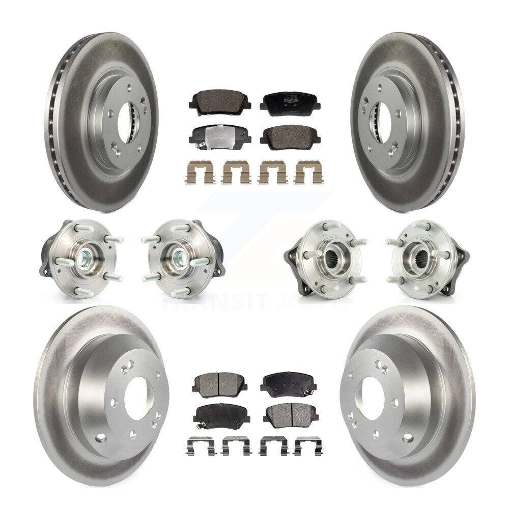 Transit Auto KBB-128437 Wheel Bearing and Hub Assembly for 2010-2013 Kia Sorento, Hyundai Santa Fe - Front and Rear product image