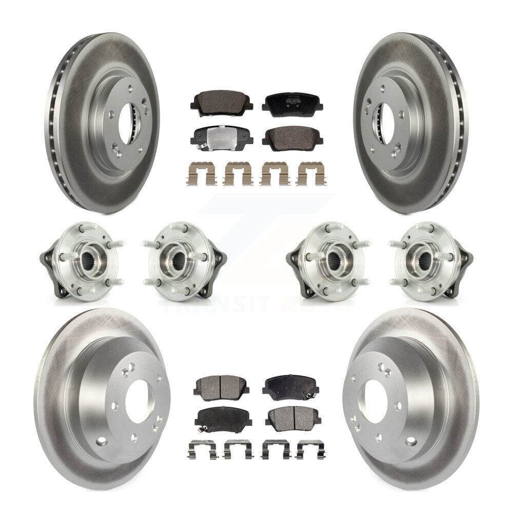 Transit Auto KBB-128438 Wheel Bearing and Hub Assembly for 2010-2013 Kia Sorento, Hyundai Santa Fe - Front and Rear product image