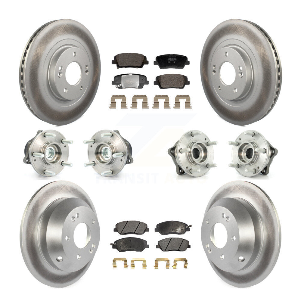 Transit Auto KBB-128439 Wheel Bearing and Hub Assembly for 2013-2015 Hyundai Santa Fe, Hyundai Santa Fe XL - Front and Rear product image