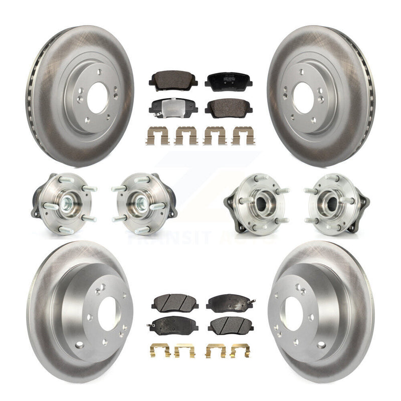 Transit Auto KBB-128439 Wheel Bearing and Hub Assembly for 2013-2015 Hyundai Santa Fe, Hyundai Santa Fe XL - Front and Rear product image