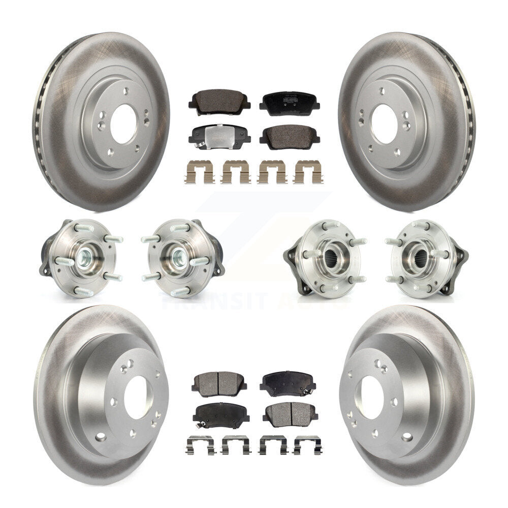 Transit Auto KBB-128443 Wheel Bearing and Hub Assembly for 2013-2015 Kia Sorento, Hyundai Santa Fe Sport - Front and Rear product image