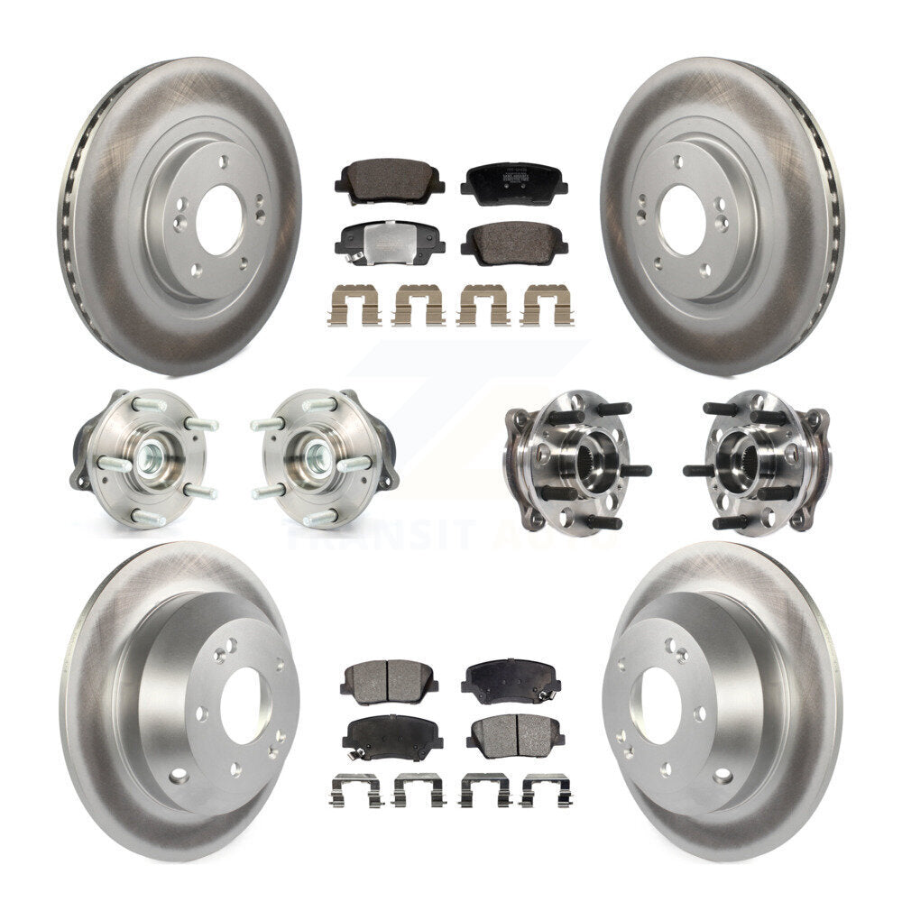 Transit Auto KBB-128445 Wheel Bearing and Hub Assembly for 2015-2016 Hyundai Santa Fe Sport - Front and Rear product image