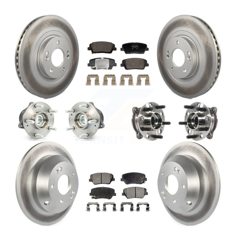 Transit Auto KBB-128445 Wheel Bearing and Hub Assembly for 2015-2016 Hyundai Santa Fe Sport - Front and Rear product image