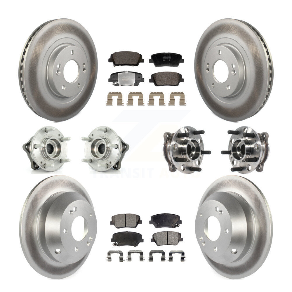 Transit Auto KBB-128446 Wheel Bearing and Hub Assembly for 2015-2016 Hyundai Santa Fe Sport - Front and Rear product image