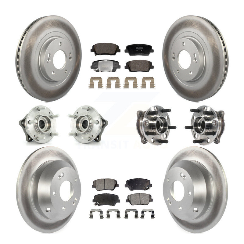 Transit Auto KBB-128446 Wheel Bearing and Hub Assembly for 2015-2016 Hyundai Santa Fe Sport - Front and Rear product image