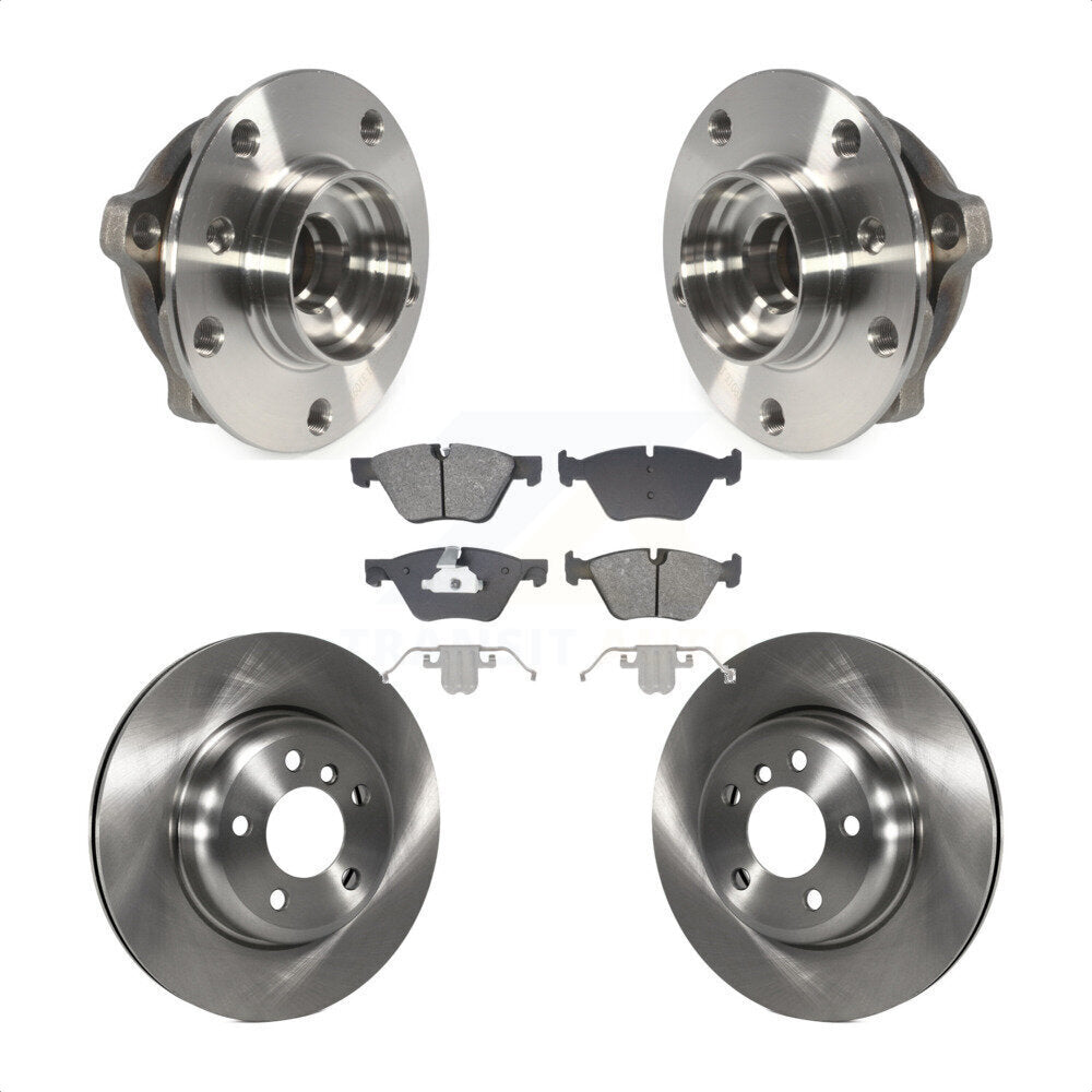 Transit Auto KBB-128471 Wheel Bearing and Hub Assembly for 2012-2016 BMW 528i xDrive - Front product image