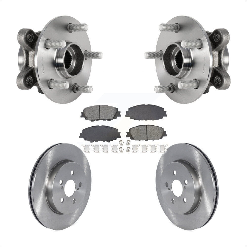Transit Auto KBB-128475 Wheel Bearing and Hub Assembly for 2019-2024 Toyota Corolla, Toyota Prius Prime - Front product image