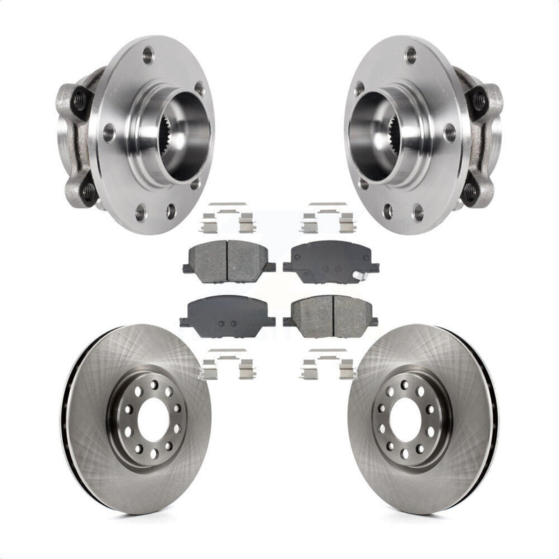 Transit Auto KBB-128490 Wheel Bearing and Hub Assembly for 2015-2022 Jeep Compass, Fiat 500X, Jeep Renegade - Front product image