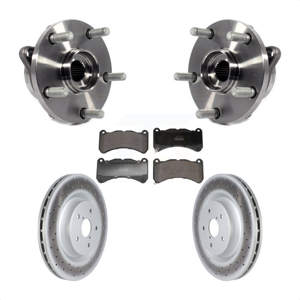 Transit Auto KBB-128506 Wheel Bearing and Hub Assembly for 2018-2020 Subaru WRX STI - Front product image
