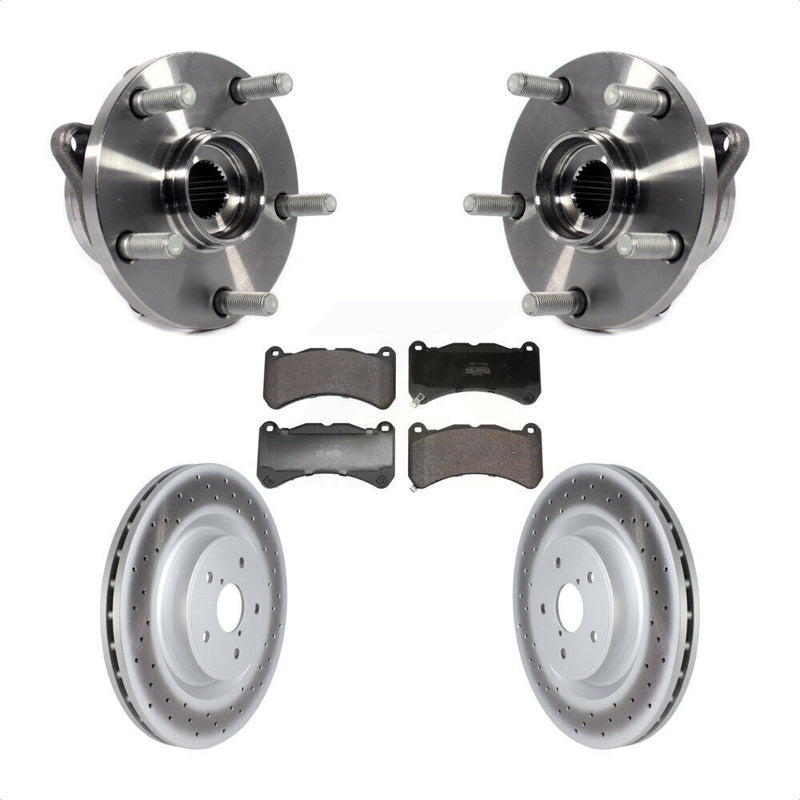 Transit Auto KBB-128506 Wheel Bearing and Hub Assembly for 2018-2020 Subaru WRX STI - Front product image