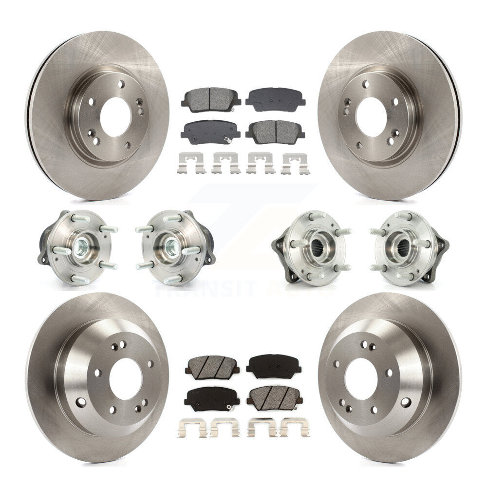 Transit Auto KBB-128545 Wheel Bearing and Hub Assembly for 2010-2013 Kia Sorento, Hyundai Santa Fe - Front and Rear product image