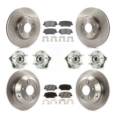 Transit Auto KBB-128546 Wheel Bearing and Hub Assembly for 2010-2013 Kia Sorento, Hyundai Santa Fe - Front and Rear product image