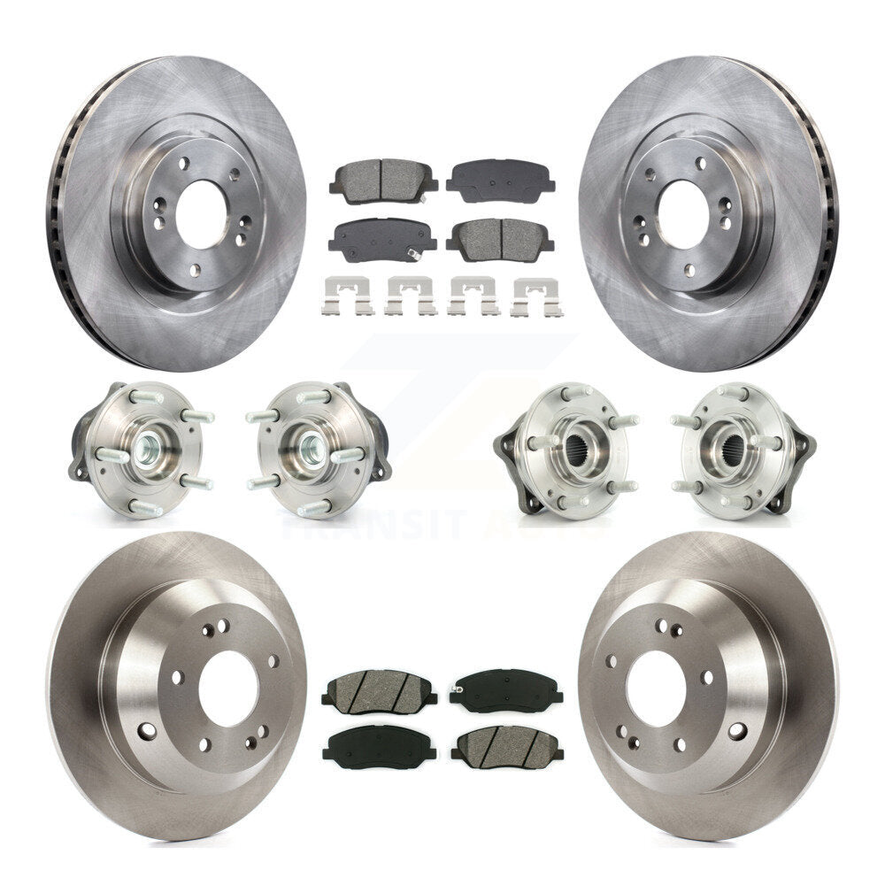 Transit Auto KBB-128547 Wheel Bearing and Hub Assembly for 2013-2015 Hyundai Santa Fe, Hyundai Santa Fe XL - Front and Rear product image