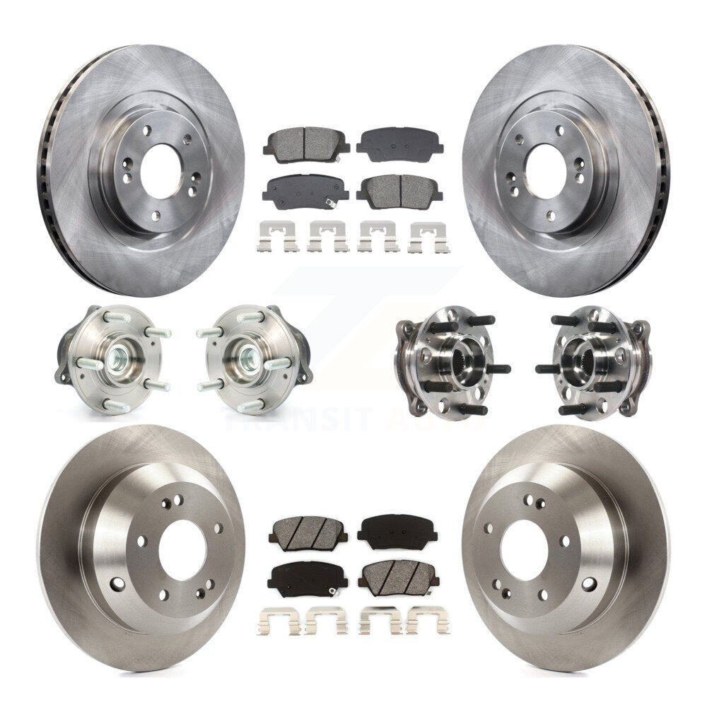 Transit Auto KBB-128553 Wheel Bearing and Hub Assembly for 2015-2016 Hyundai Santa Fe Sport - Front and Rear product image