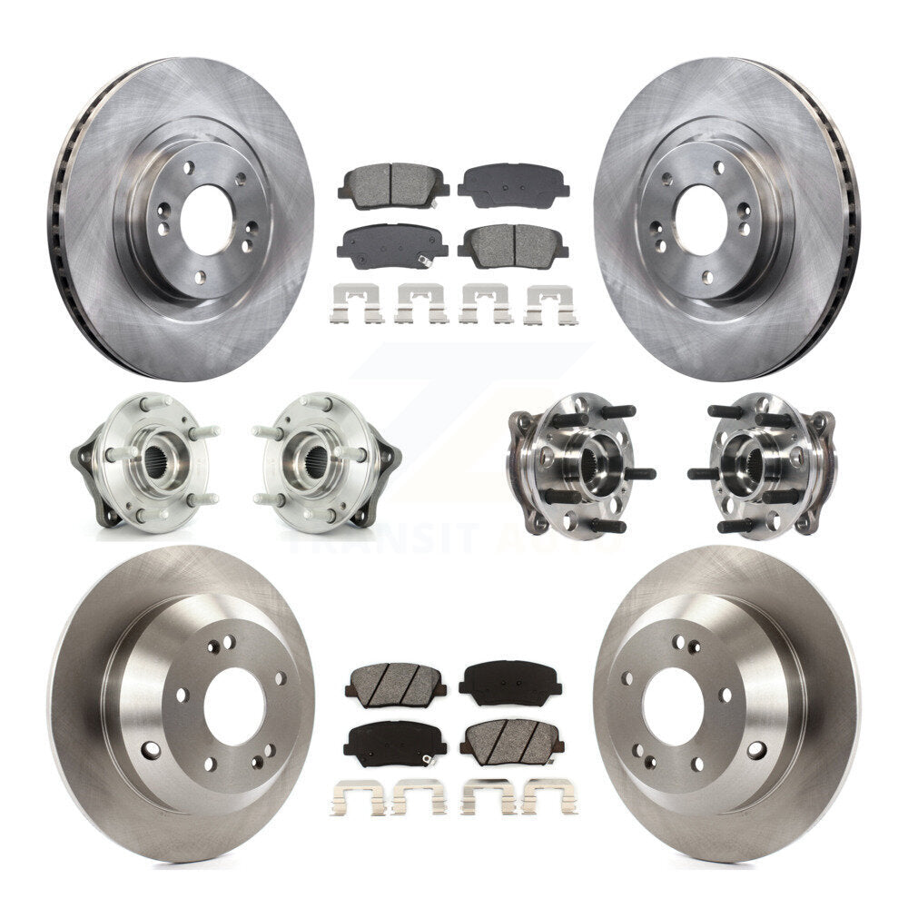 Transit Auto KBB-128554 Wheel Bearing and Hub Assembly for 2015-2016 Hyundai Santa Fe Sport - Front and Rear product image