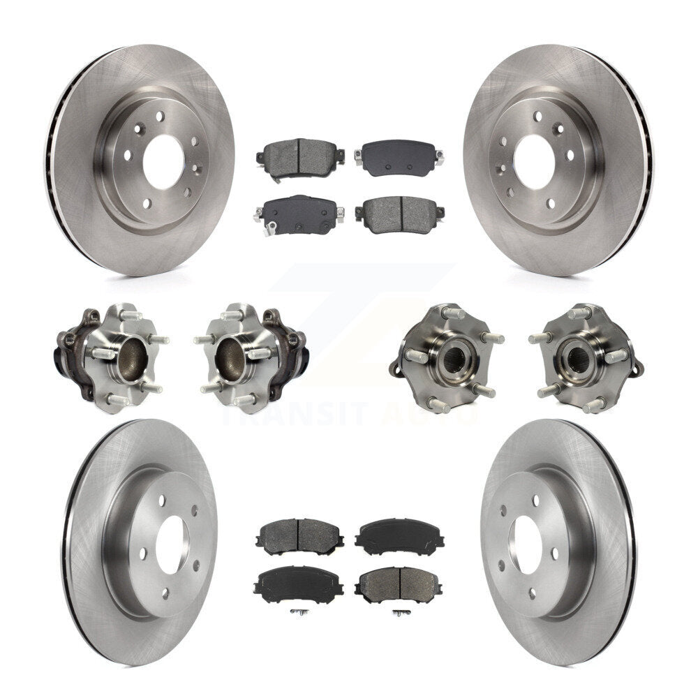 Transit Auto KBB-128561 Wheel Bearing and Hub Assembly for 2019-2022 Nissan Rogue, Nissan Rogue Sport, Nissan Qashqai - Front and Rear product image