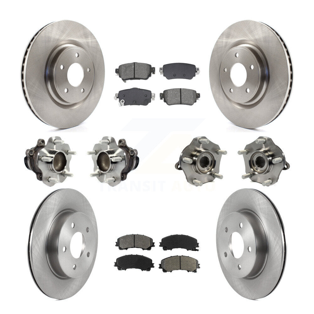 Transit Auto KBB-128563 Wheel Bearing and Hub Assembly for 2019 Nissan Rogue - Front and Rear product image