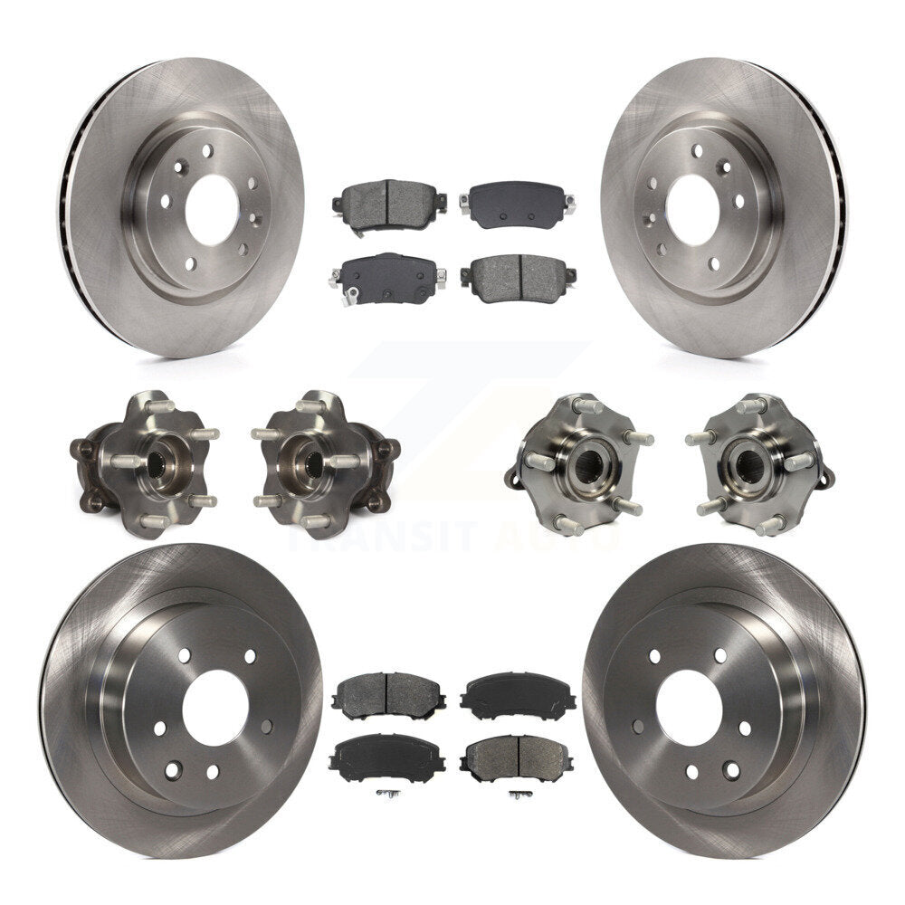 Transit Auto KBB-128564 Wheel Bearing and Hub Assembly for 2019 Nissan Rogue Sport - Front and Rear product image