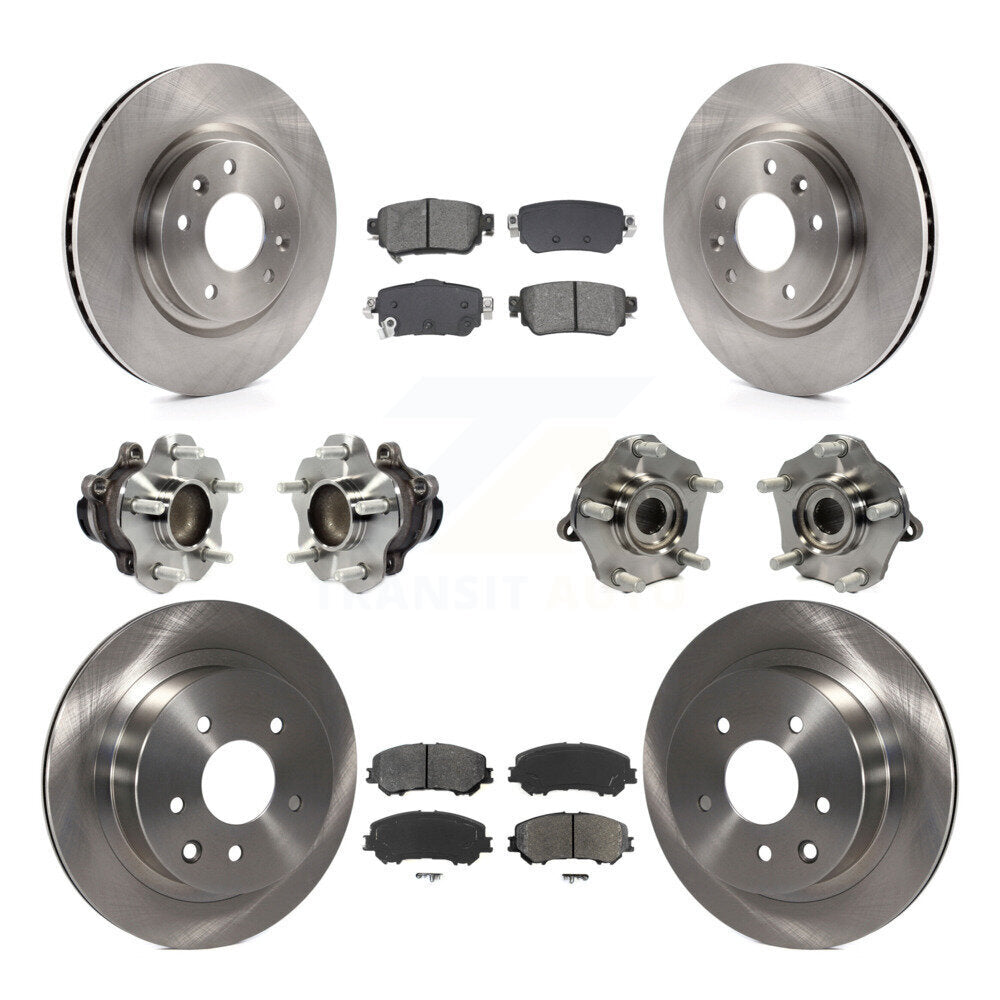 Transit Auto KBB-128565 Wheel Bearing and Hub Assembly for 2019 Nissan Rogue Sport - Front and Rear product image