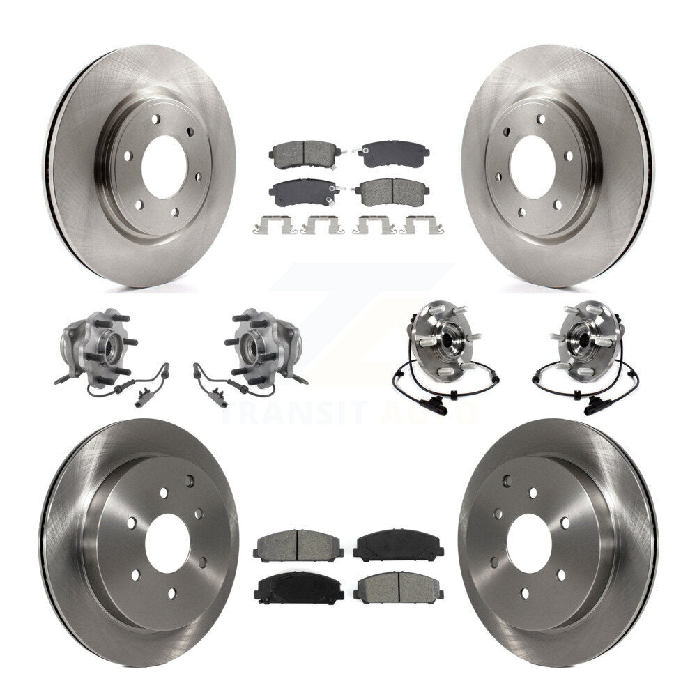 Transit Auto KBB-128567 Wheel Bearing and Hub Assembly for 2011-2023 Nissan Armada, INFINITI QX80, INFINITI QX56 - Front and Rear product image