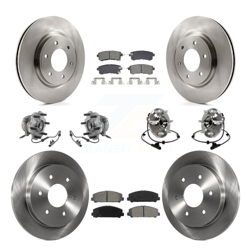 Transit Auto KBB-128568 Wheel Bearing and Hub Assembly for 2017-2019 Nissan Armada - Front and Rear product image