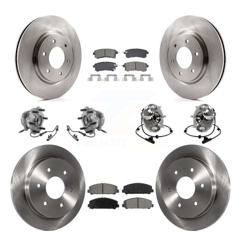 Transit Auto KBB-128568 Wheel Bearing and Hub Assembly for 2017-2019 Nissan Armada - Front and Rear product image