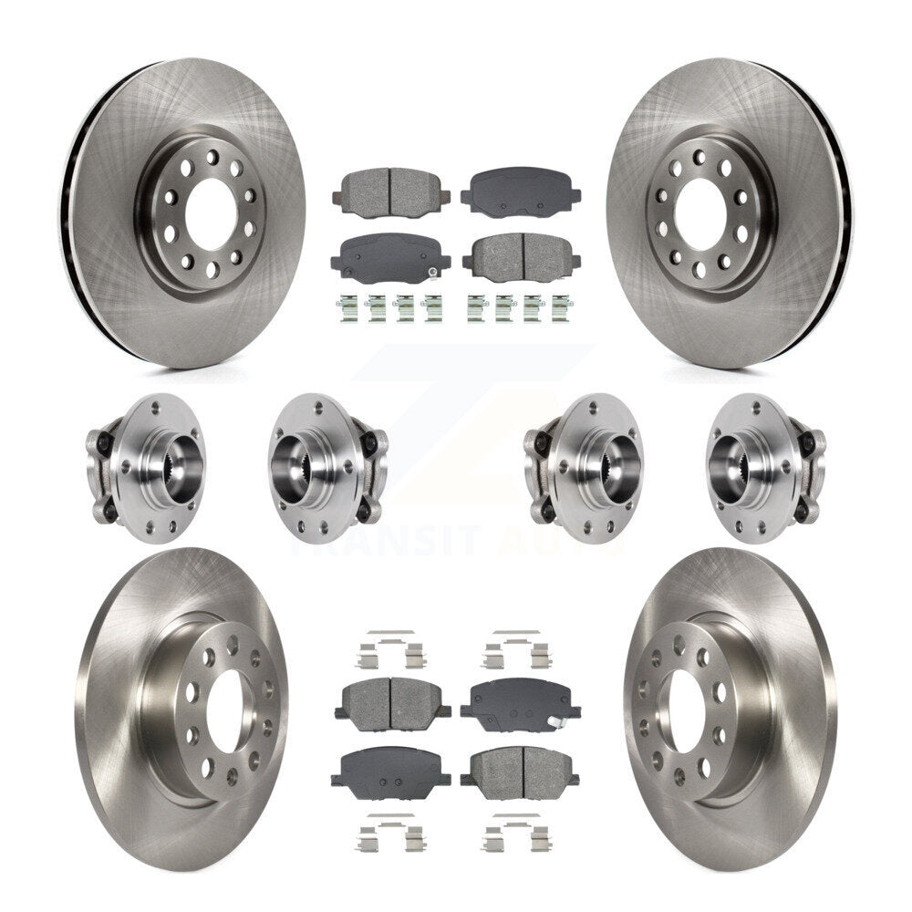 Transit Auto KBB-128569 Wheel Bearing and Hub Assembly for 2015-2021 Fiat 500X, Jeep Renegade - Front and Rear product image