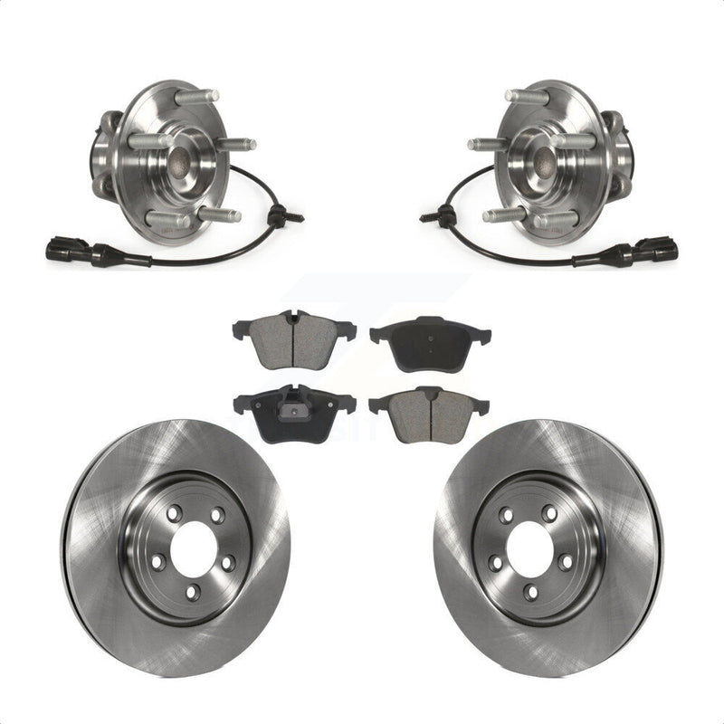 Transit Auto KBB-128576 Wheel Bearing and Hub Assembly for 2010 Jaguar XF - Front product image